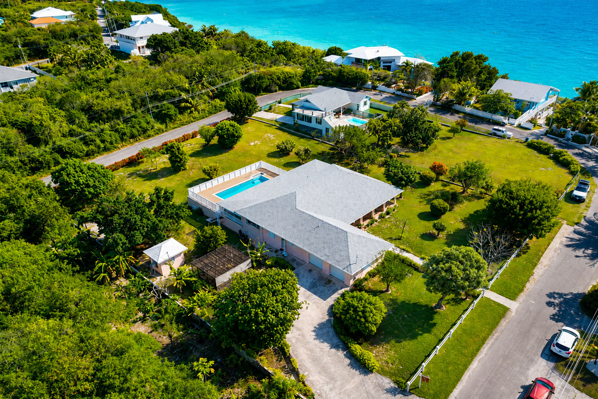 Ocean Heights property on Russell Island near Spanish Wells, The Bahamas